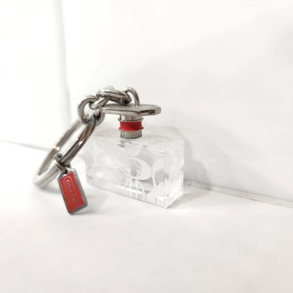Coach Perfume Bottle Charm Keychain 92085 Very Rare - Picture 5 of 11